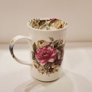 Floral Roses Cup St George Bone China England